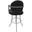 Swivel Counter Metal Bar Stool 26