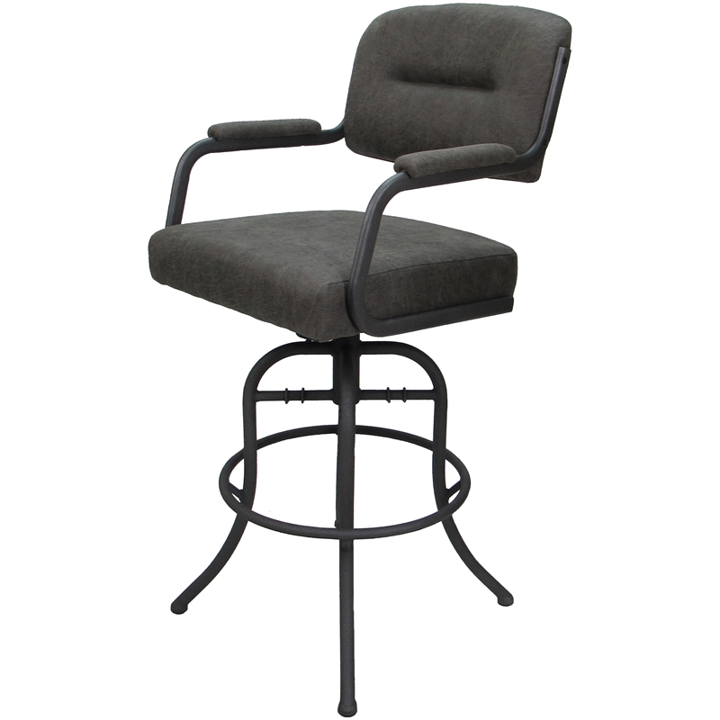 Swivel Tilt Metal Bar Stool 30