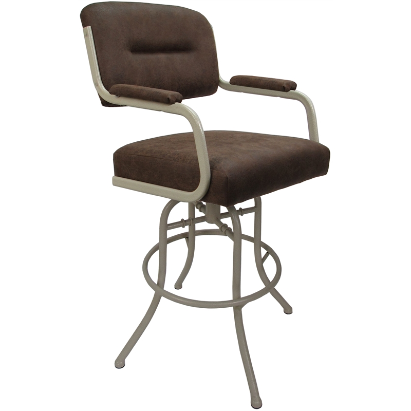 Swivel Tilt Metal Bar Stool 30