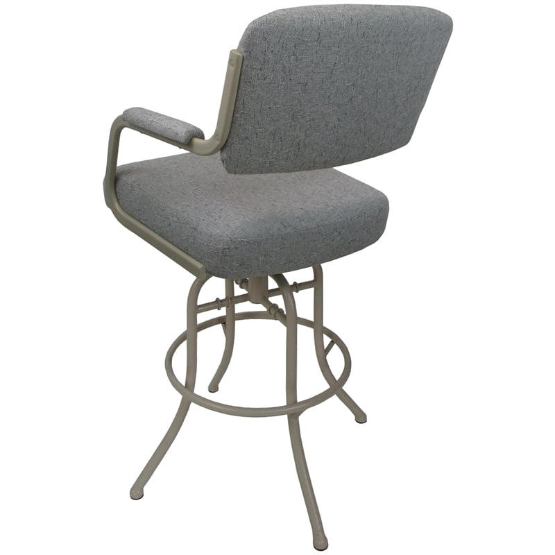 Swivel Tilt Metal Bar Stool 30