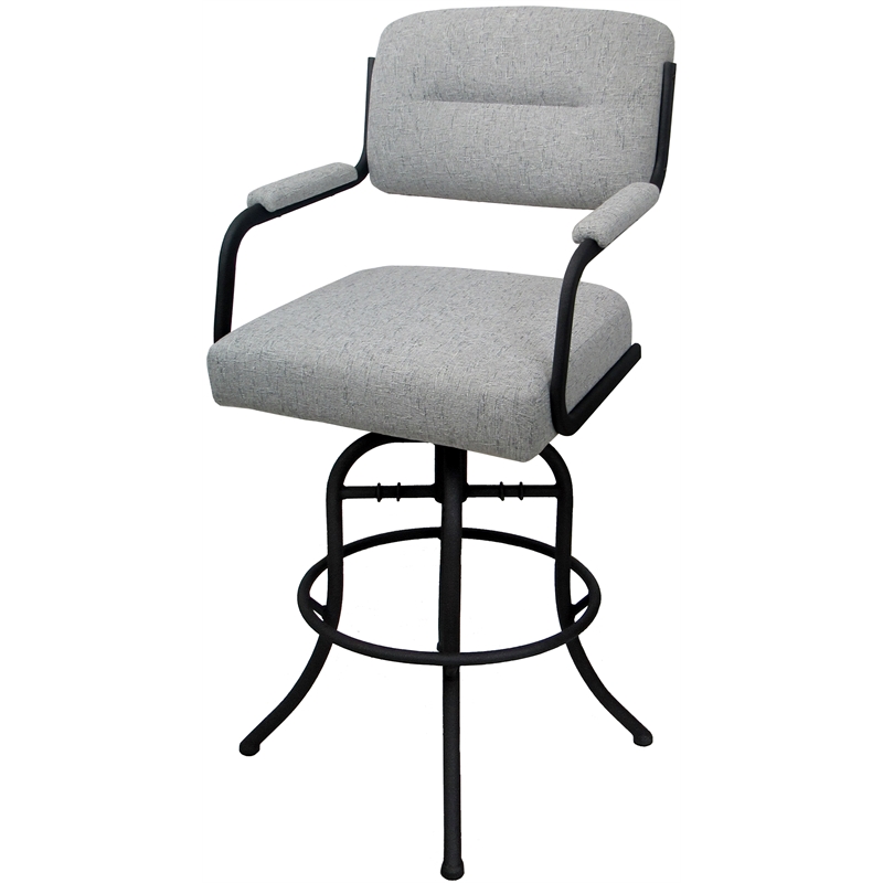 Swivel Tilt Metal Bar Stool 30