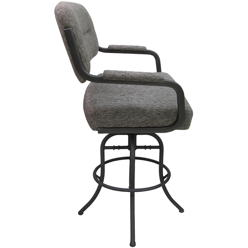 Swivel Tilt Metal Bar Stool 30