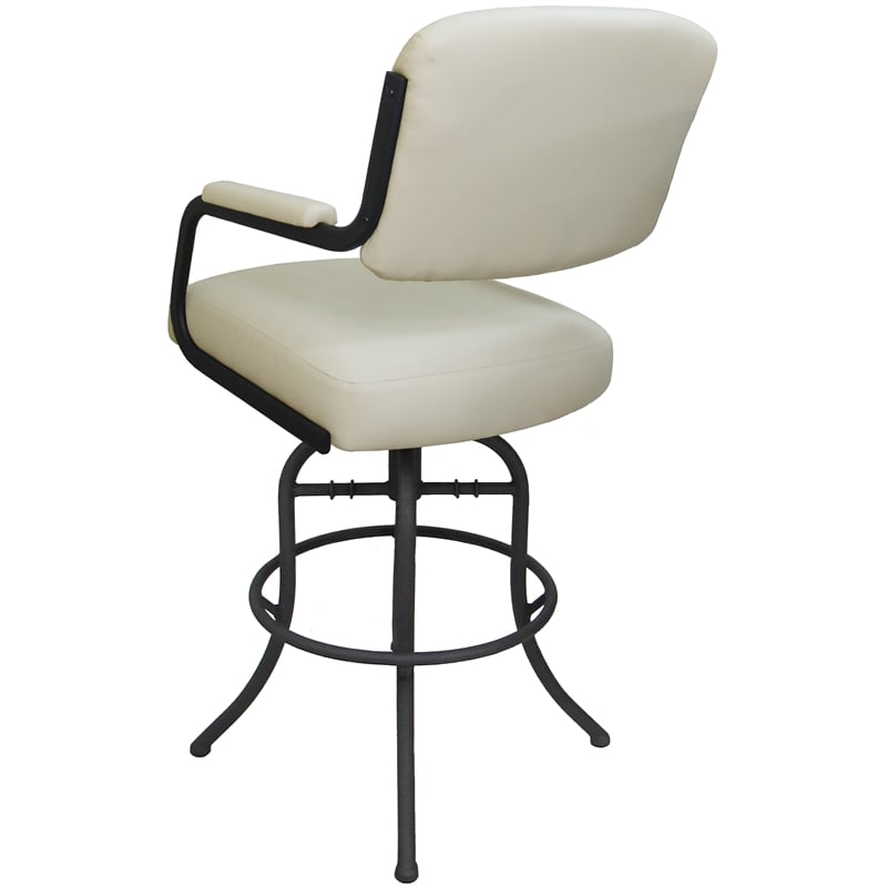 Swivel Counter Metal Bar Stool 26