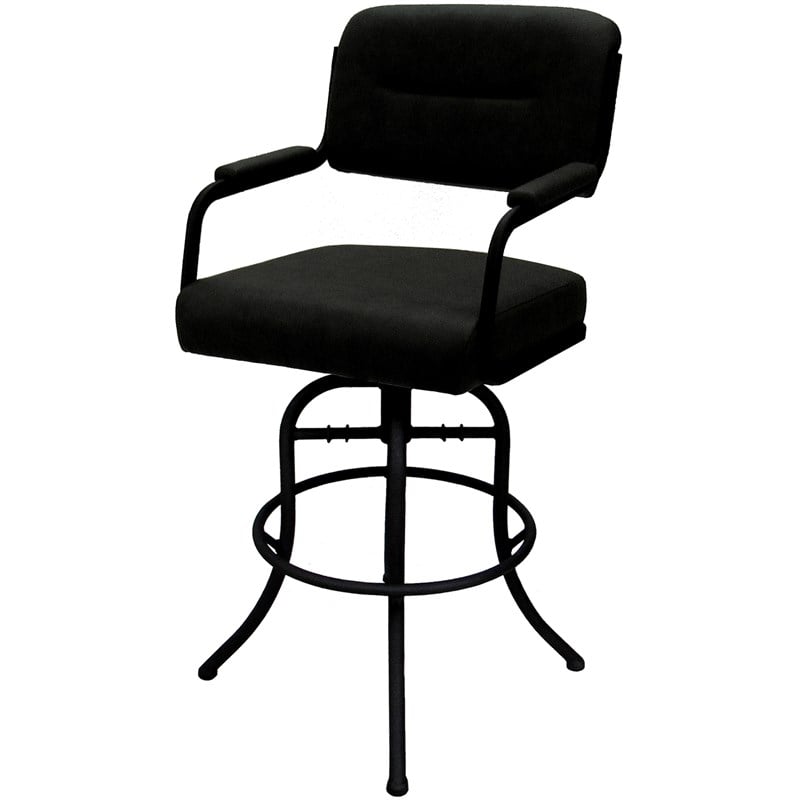 Swivel Counter Metal Bar Stool 26