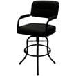 Swivel Counter Metal Bar Stool 26