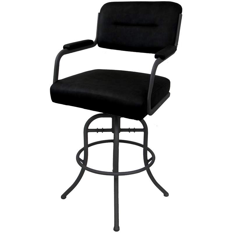 Swivel Counter Metal Bar Stool 26