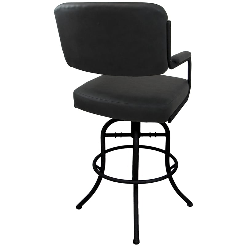 Swivel Counter Metal Bar Stool 26