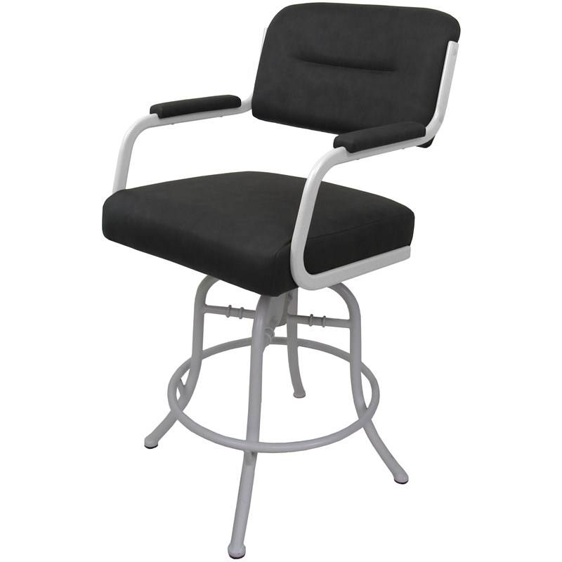 Swivel Counter Metal Bar Stool 26