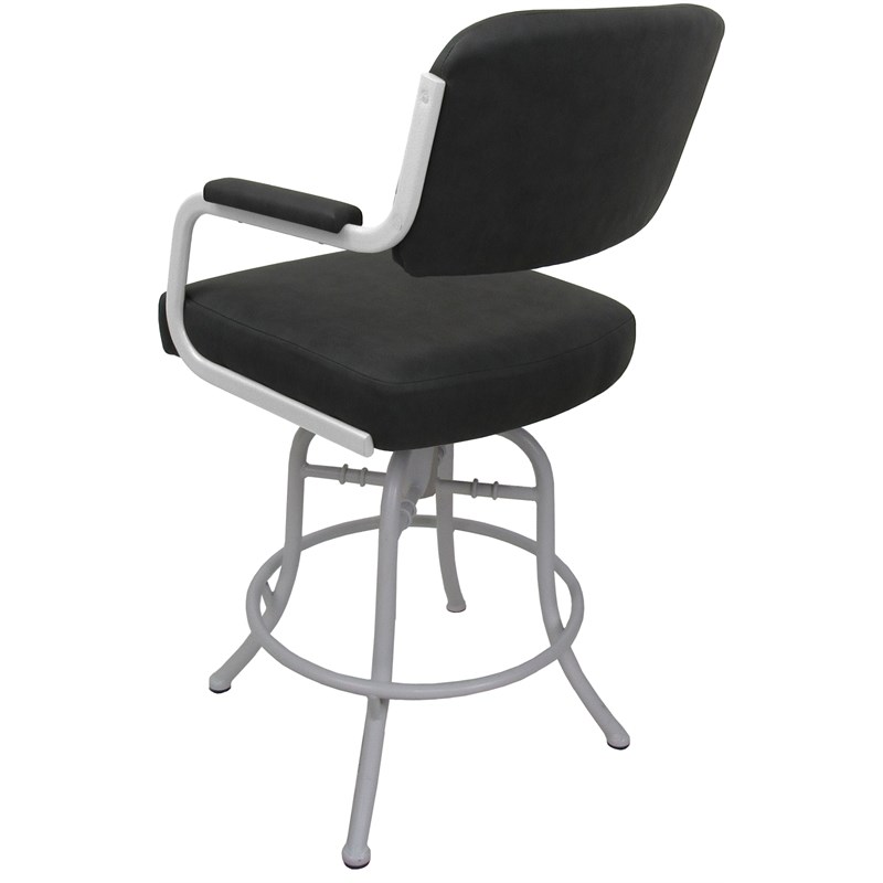 Swivel Counter Metal Bar Stool 26
