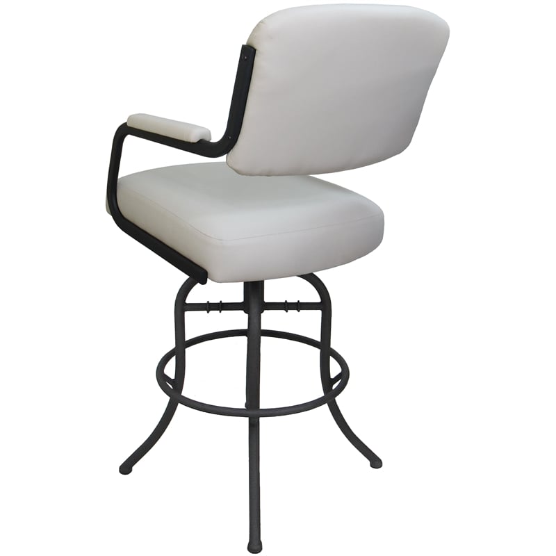 Swivel Counter Metal Bar Stool 26