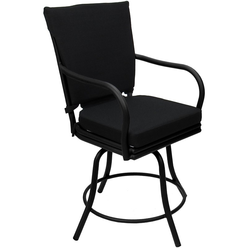 Outdoor/Indoor Patio Dining Set - Ofir - Black - Black