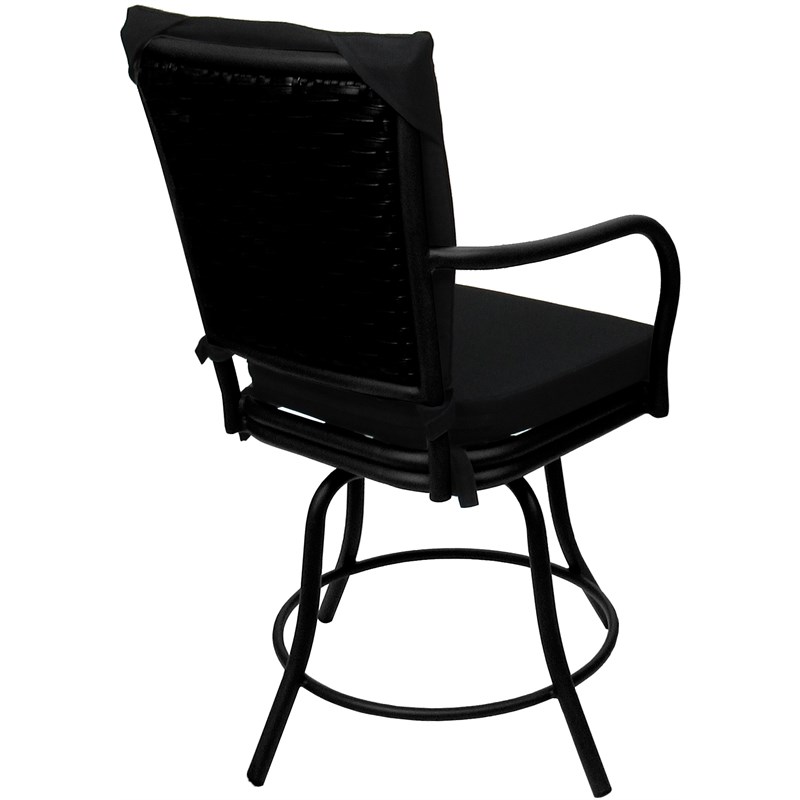 Outdoor/Indoor Patio Dining Set - Ofir - Black - Black