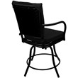 Outdoor/Indoor Patio Dining Set - Ofir - Black - Black