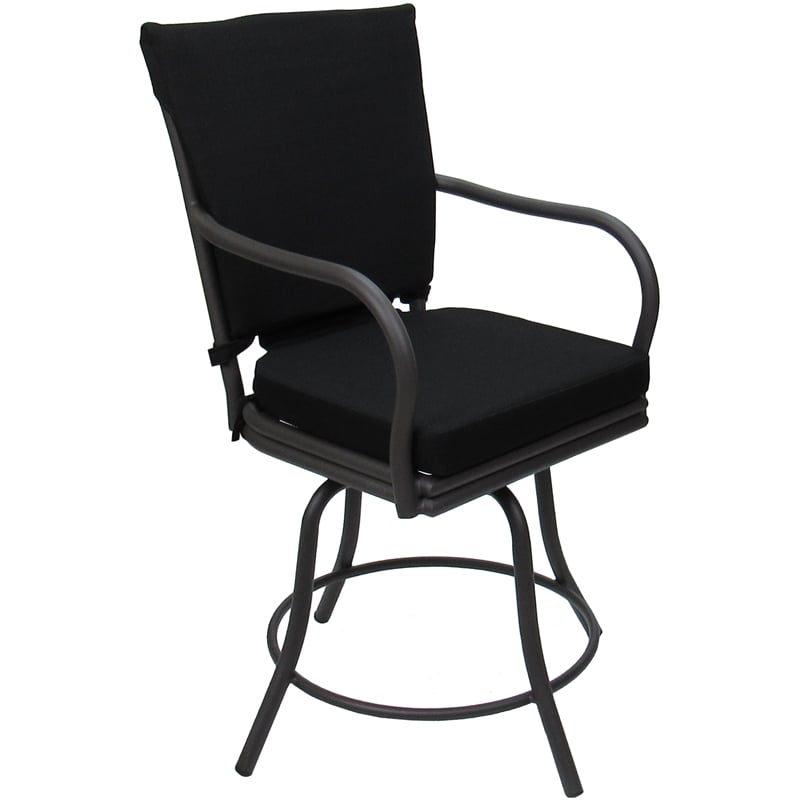 Outdoor/Indoor Patio Dining Set - Ofir - Black - Gray