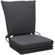 Outdoor/Indoor Patio Dining Chair - Ofir without Arms - Dark Gray Linen-Gray