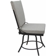 Outdoor or Indoor Patio Dining Set - Jamey without Arms - White - Gray