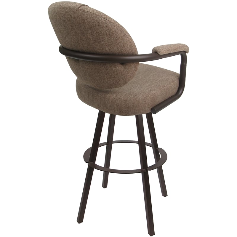 Swivel Counter Metal Bar Stool 26