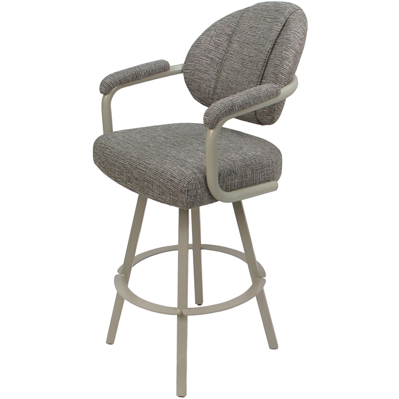Swivel Counter Metal Bar Stool 26