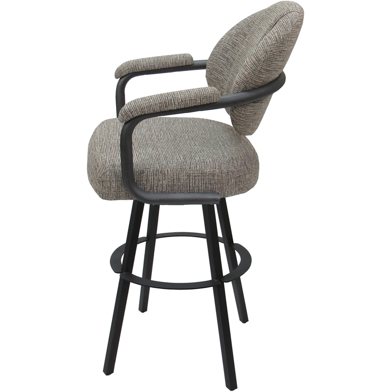 Swivel Counter Metal Bar Stool 26