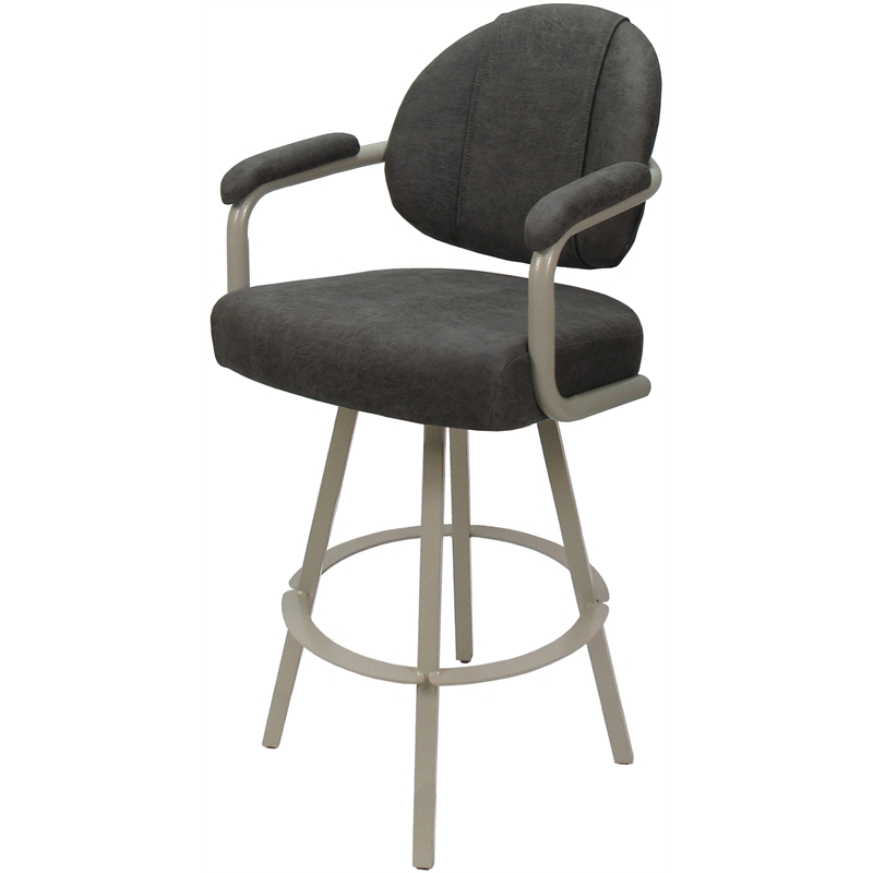Swivel Counter Metal Bar Stool 26