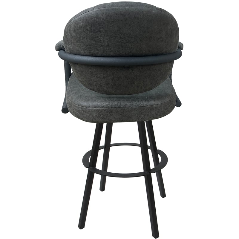 Swivel Counter Metal Bar Stool 26