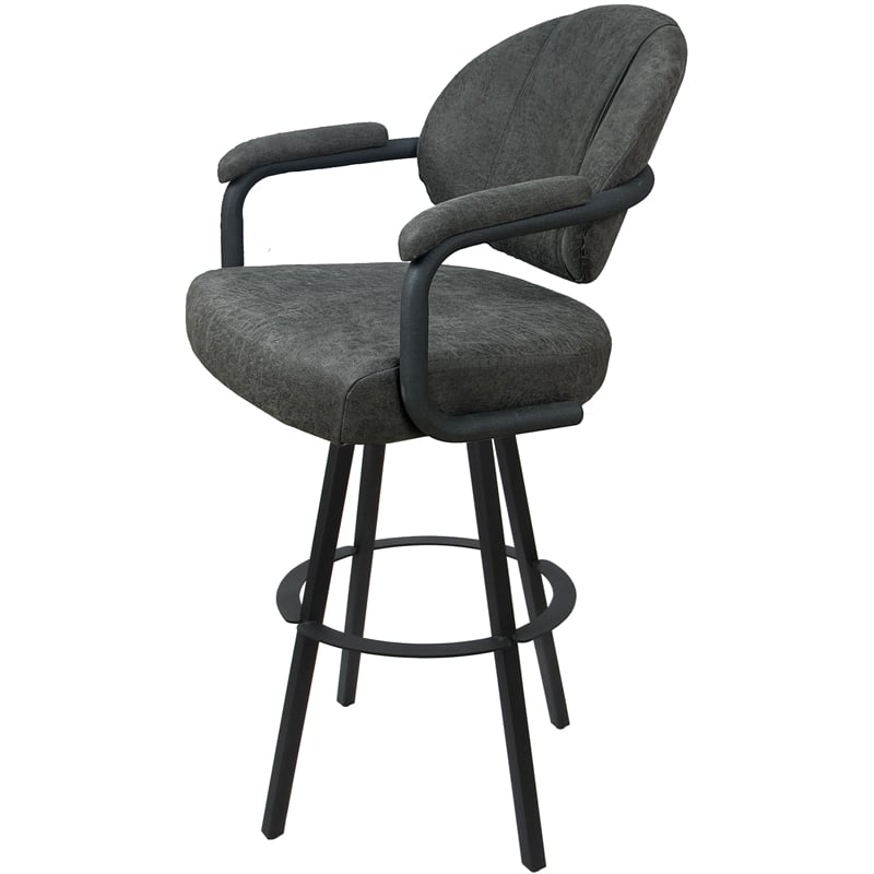 Swivel Counter Metal Bar Stool 26