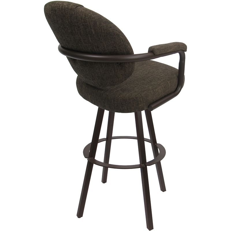 Swivel Counter Metal Bar Stool 26