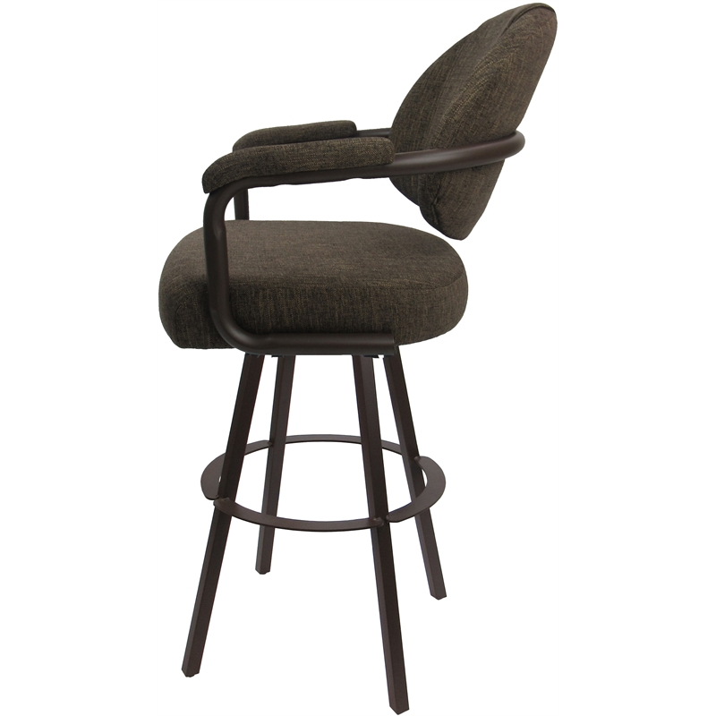 Swivel Counter Metal Bar Stool 26
