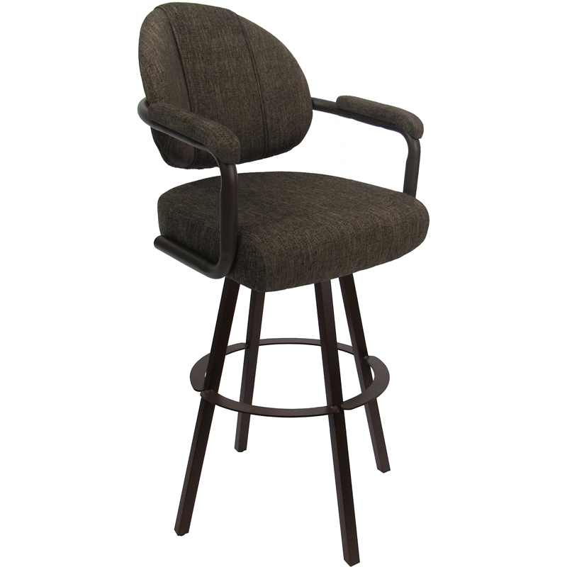 Swivel Counter Metal Bar Stool 26