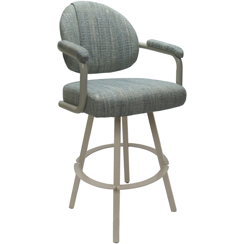 Swivel Counter Metal Bar Stool 26