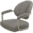 Swivel Tilt Counter Metal Stool 26