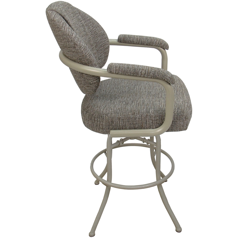 Swivel Tilt Metal Bar Stool 30