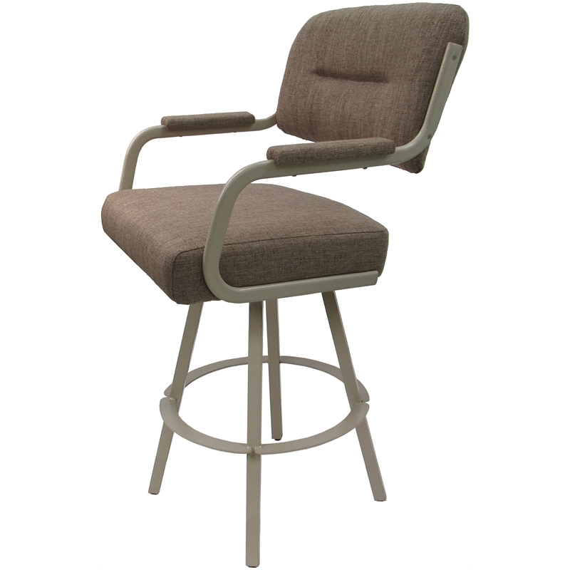 Swivel Counter Metal Bar Stool 26