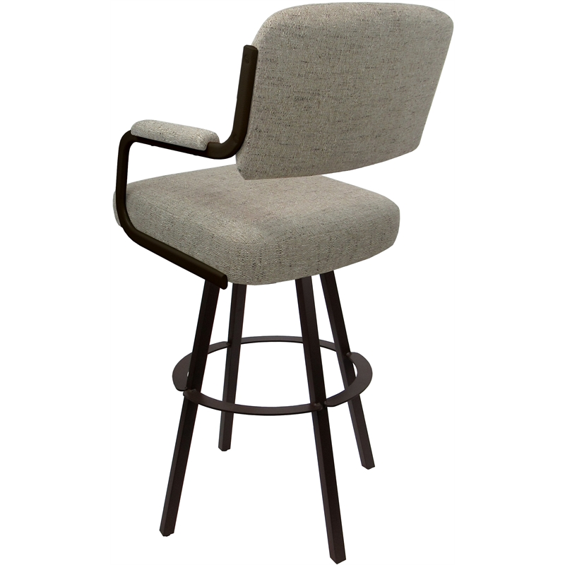 Swivel Counter Metal Bar Stool 26