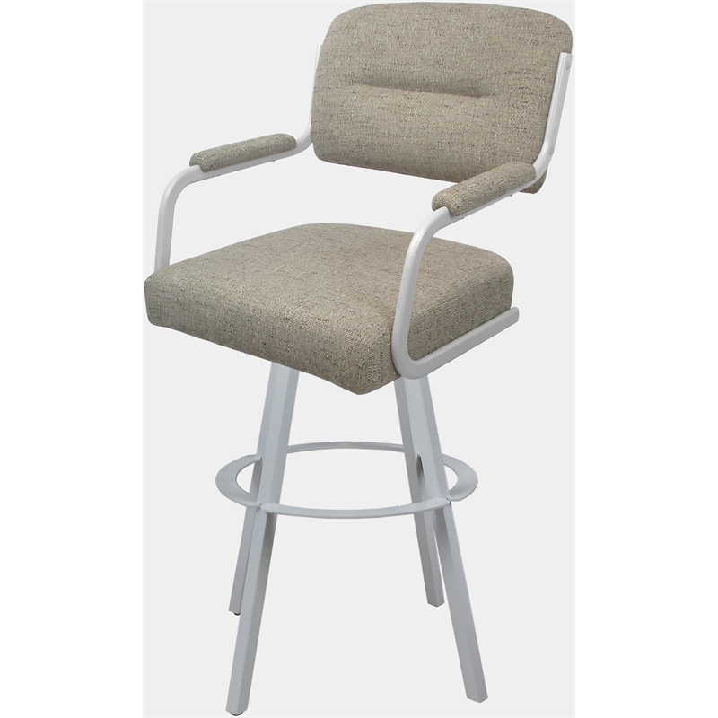 Swivel Counter Metal Bar Stool 26