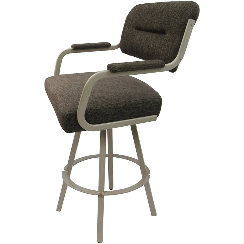 Swivel Counter Metal Bar Stool 26