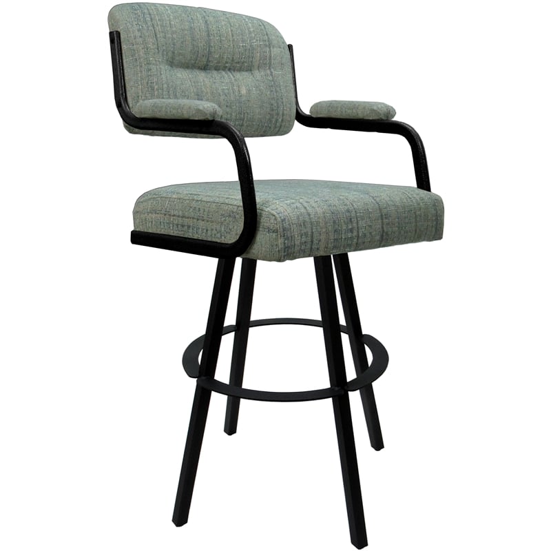 Swivel Counter Metal Bar Stool 26