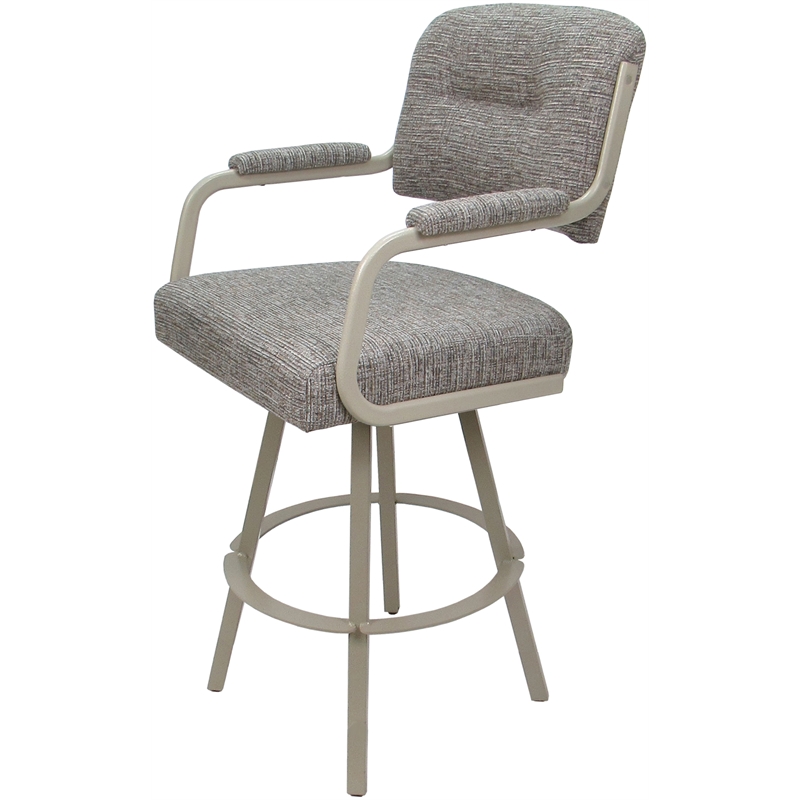 Swivel Counter Metal Bar Stool 26