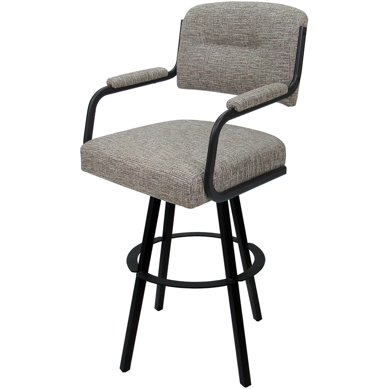 Swivel Counter Metal Bar Stool 26