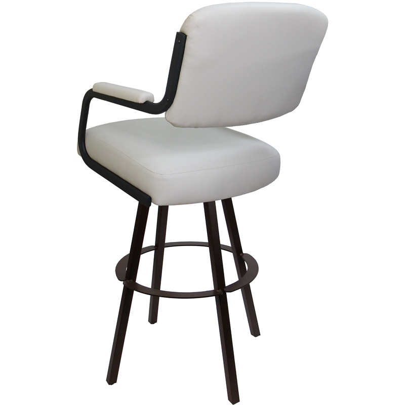 Swivel Counter Metal Bar Stool 26