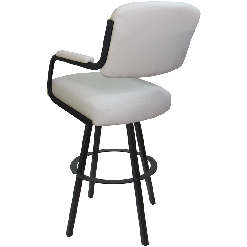 Swivel Counter Metal Bar Stool 26