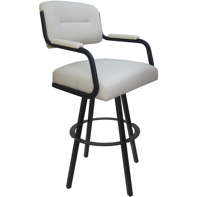 Swivel Counter Metal Bar Stool 26