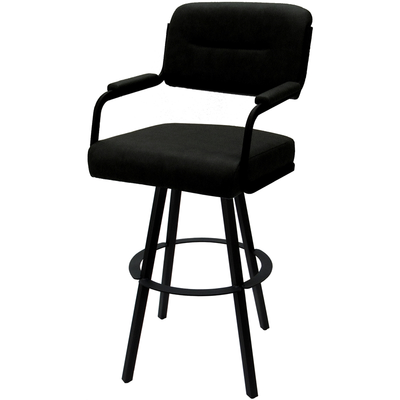 Swivel Counter Metal Bar Stool 26