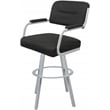 Swivel Counter Metal Bar Stool 26