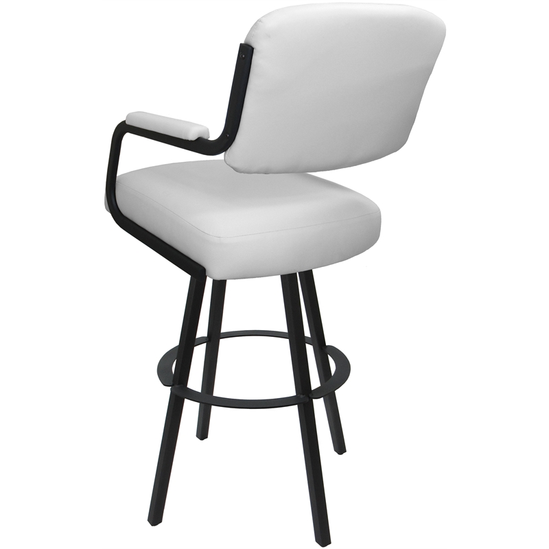 Swivel Counter Metal Bar Stool 26