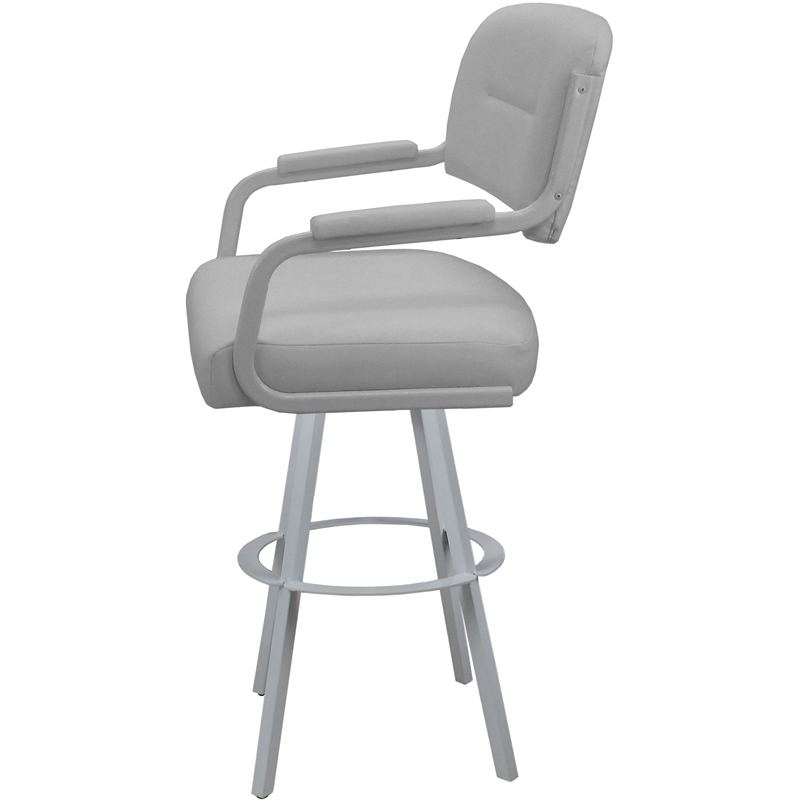 Swivel Counter Metal Bar Stool 26