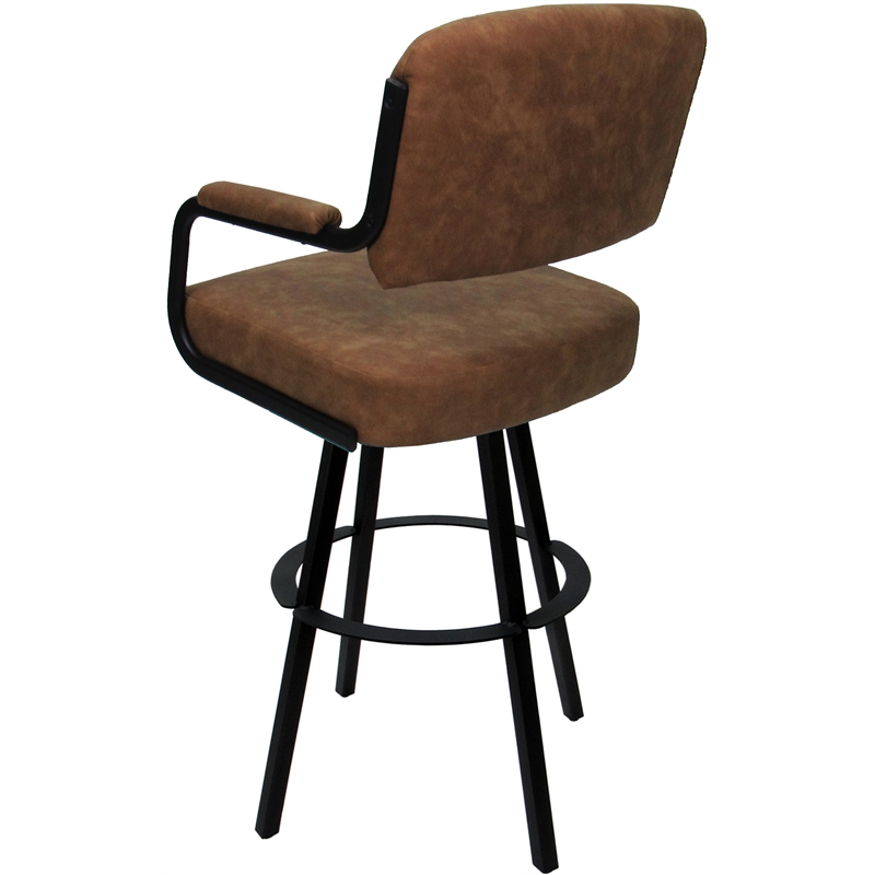 Swivel Counter Metal Bar Stool 26