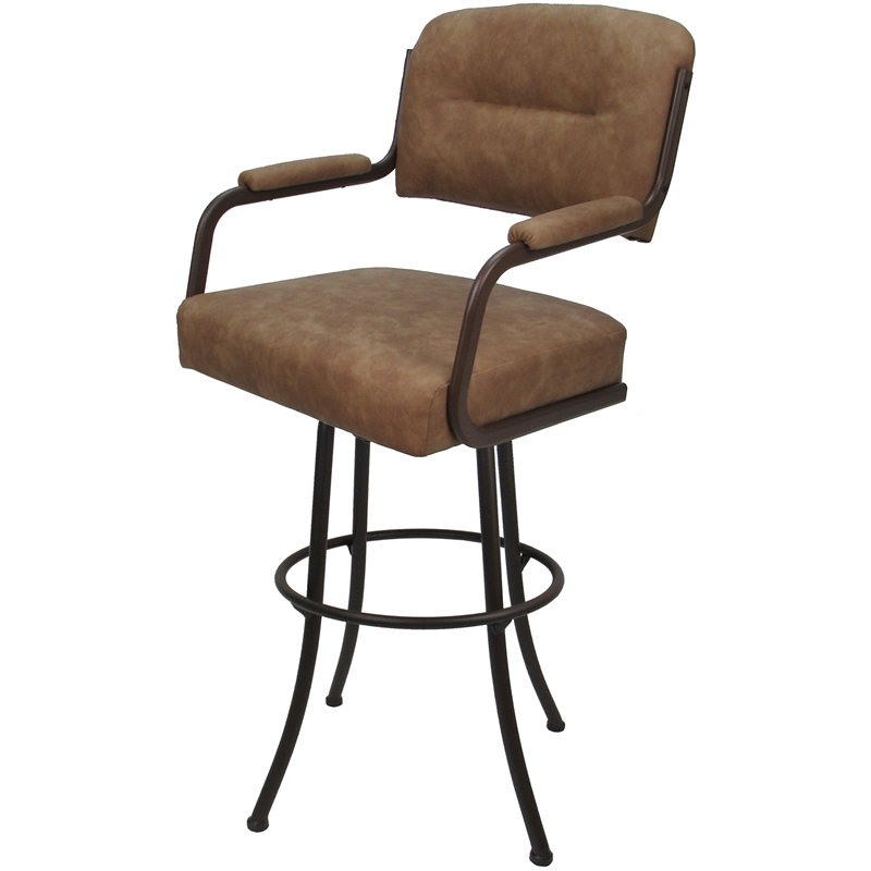 Swivel Metal Counter Stool 26