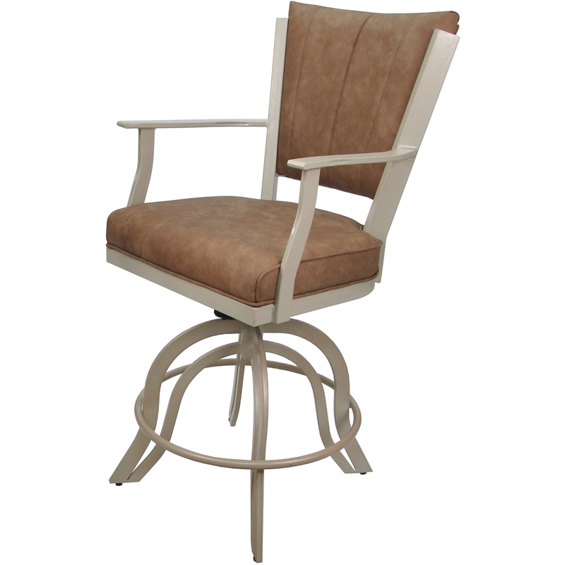 Swivel Tilt Metal Counter Stool 26