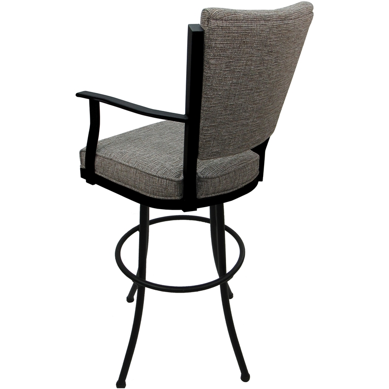 Swivel Extra Tall Metal Bar Stool 34